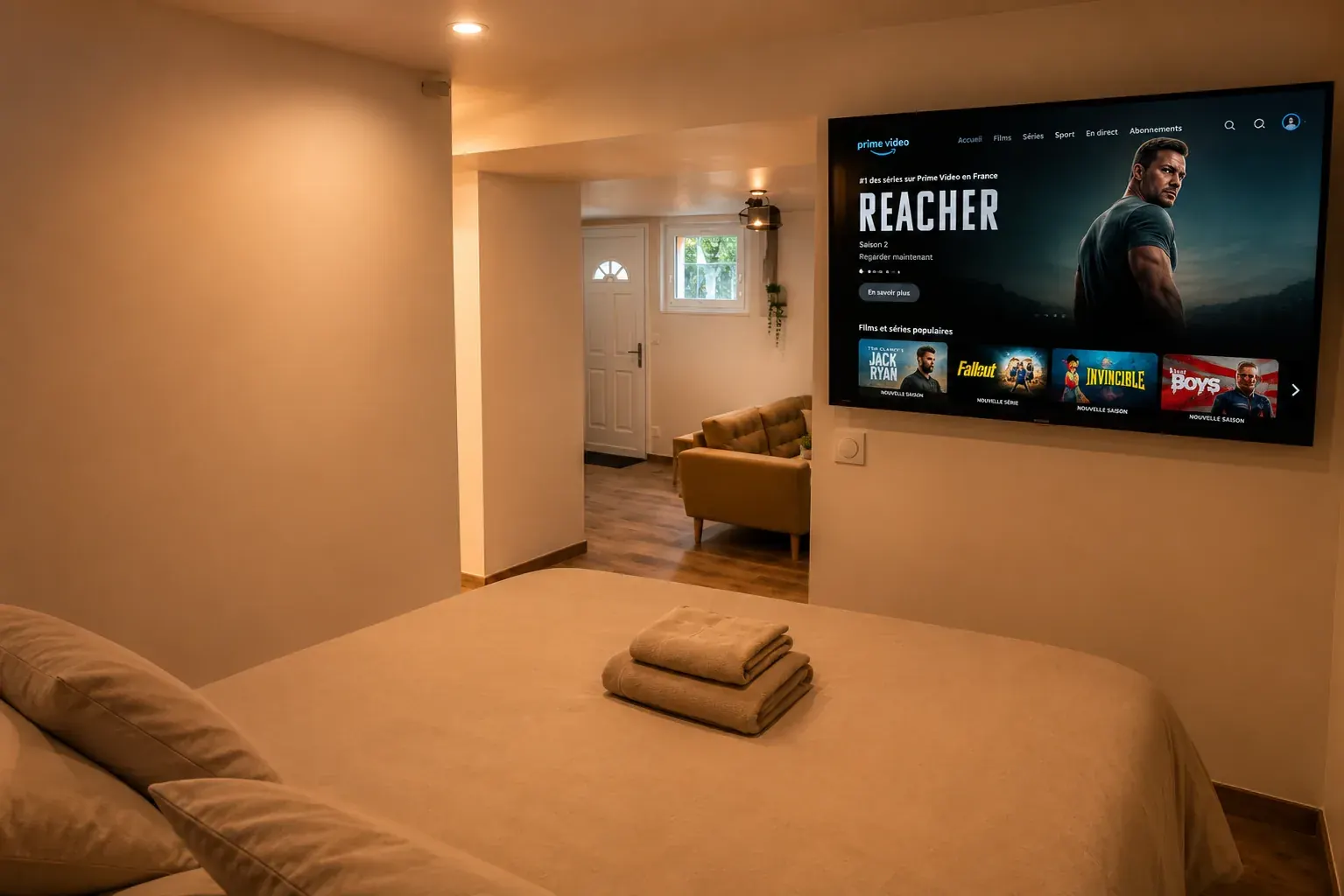 Suite Balnéo Privative à Rouen — ambiance détente tamisée