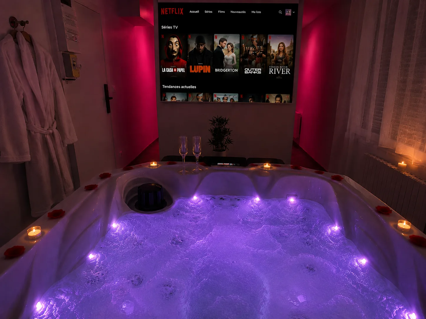 Love room Suite Bali — Rive Gauche, Rouen