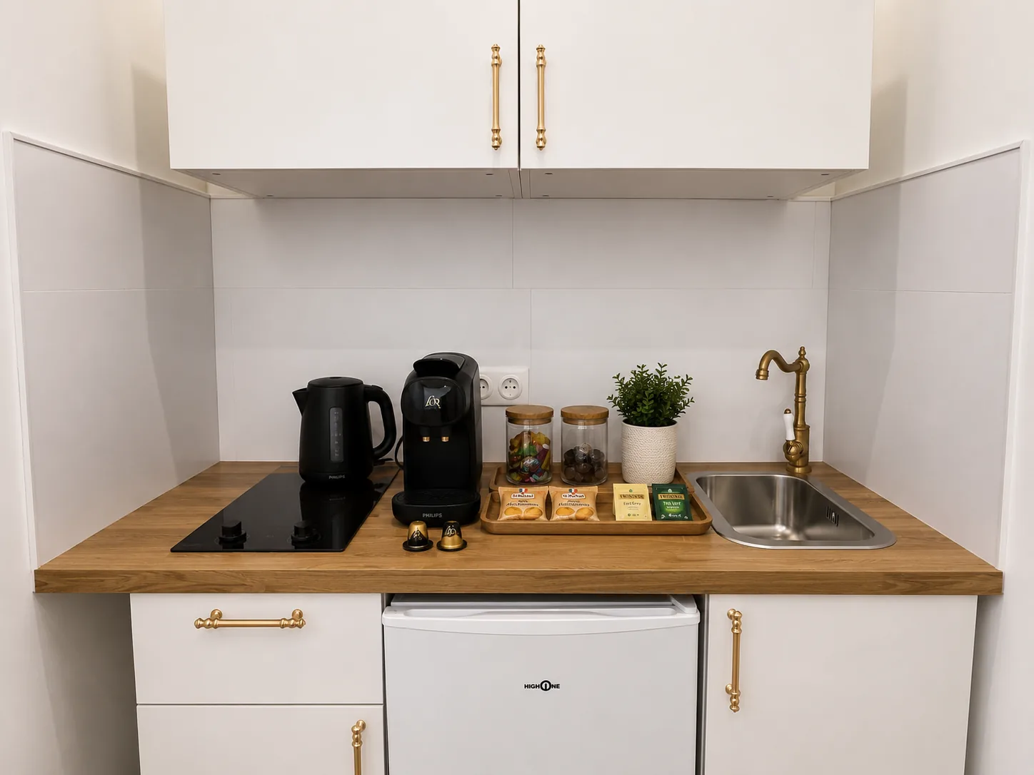 Studio Bohème — Rive Droite, kitchenette équipée