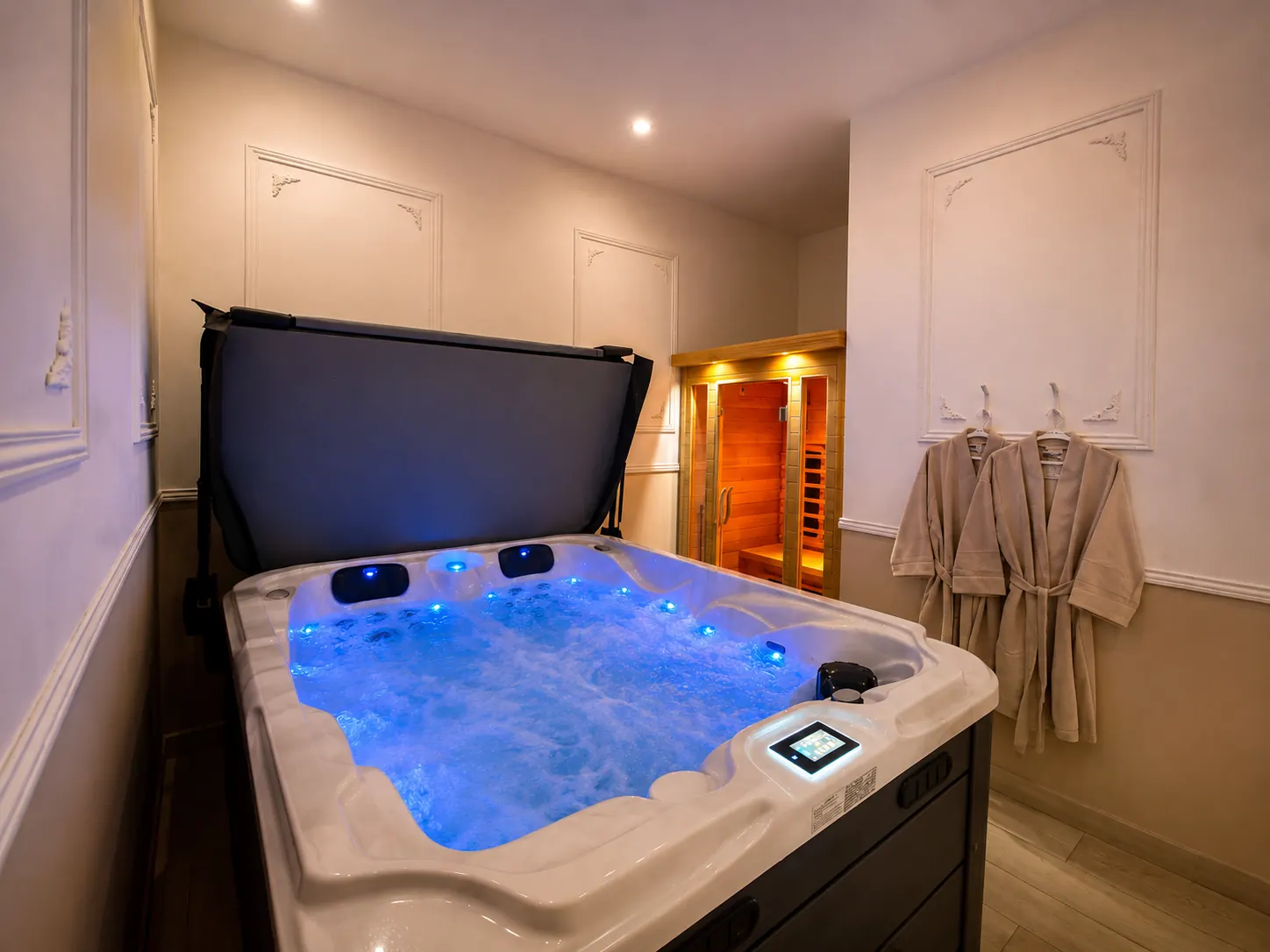 Suite Classic Chic — Rive Droite, jacuzzi privatif et sauna