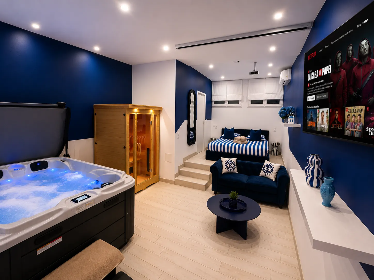 Suite Santorini — Rive Droite, Rouen