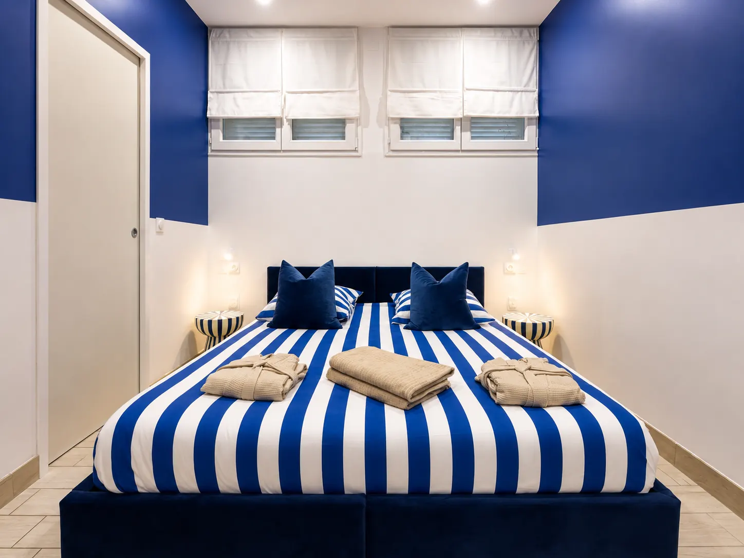 Suite Santorini — Rive Droite, détail de la décoration